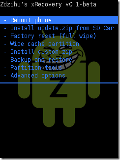 Install recovery android